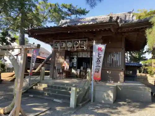 片瀬諏訪神社の本殿・本堂