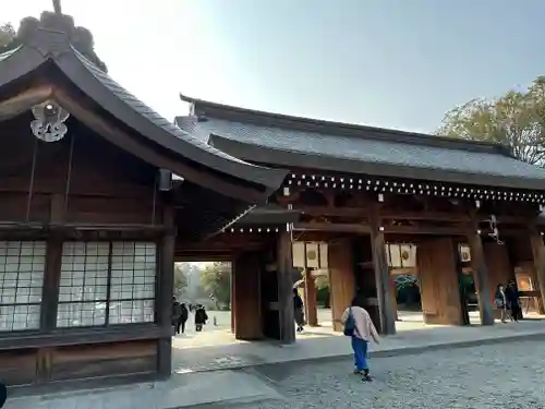 橿原神宮の山門・神門