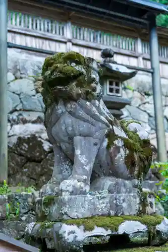 與喜天満神社の狛犬