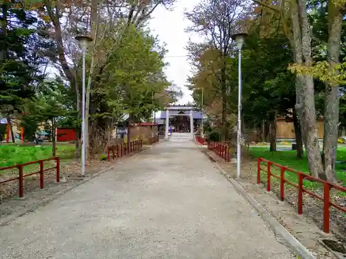 上富良野神社の景色