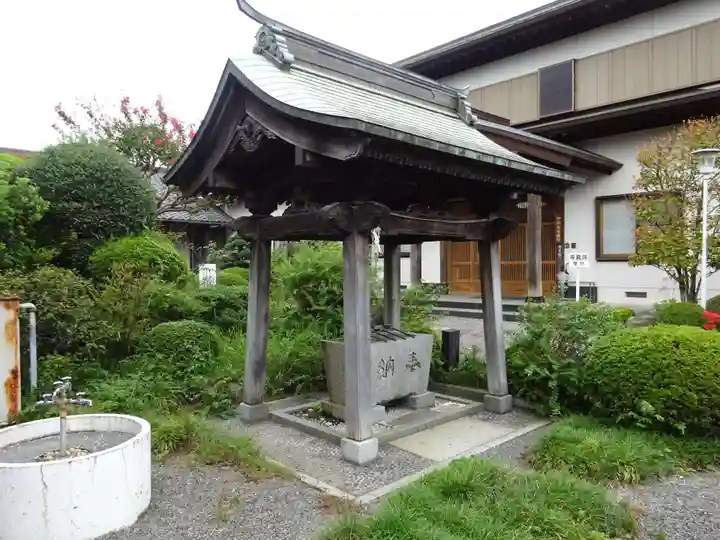 妙純寺の手水舎