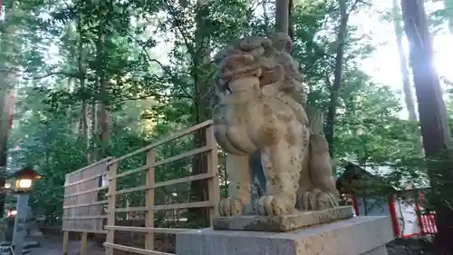 椿大神社の狛犬