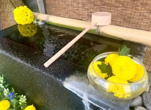 上尾御嶽神社の手水舎