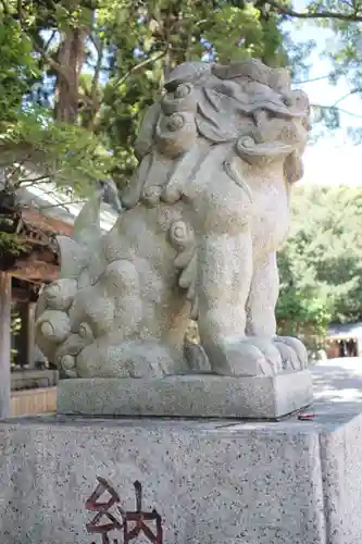 常磐神社の狛犬