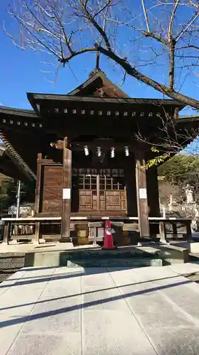 福島縣護國神社の本殿・本堂