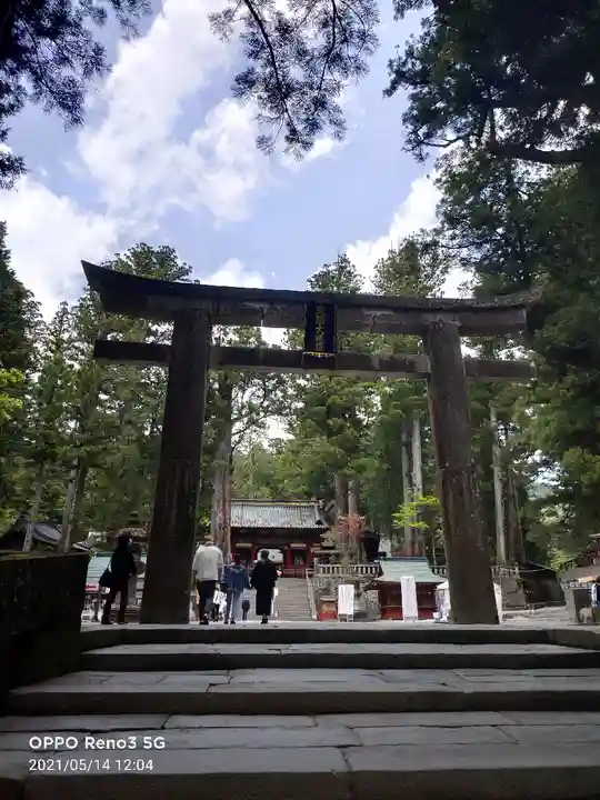 日光東照宮の鳥居