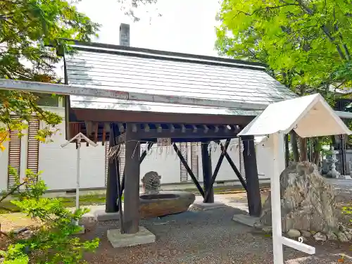 蘆別神社の手水