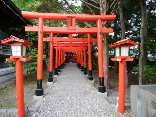 湯倉神社の鳥居