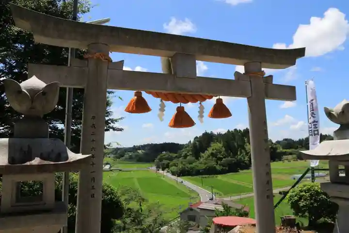 長屋神社の鳥居