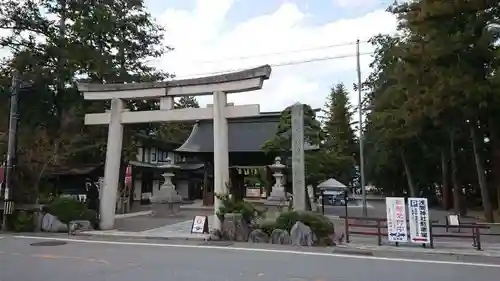 甲斐國一宮 浅間神社の鳥居