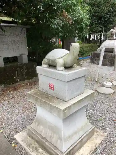 磐裂根裂神社の狛犬