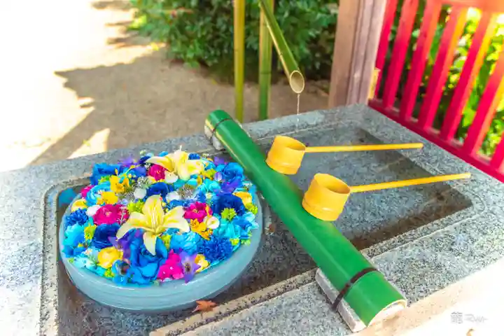 早馬神社の手水舎