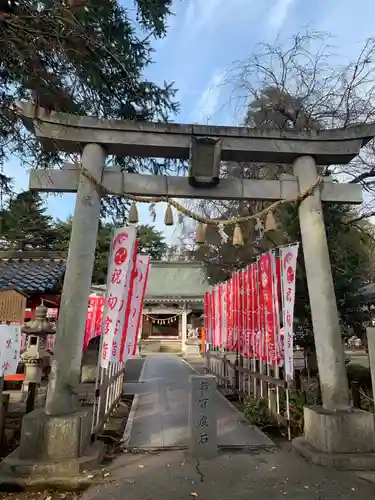 白岡八幡神社の鳥居