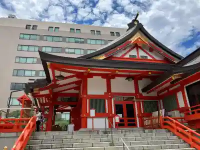 花園神社の本殿・本堂
