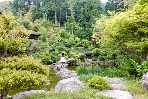 善水寺の庭園