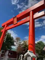 新川皇大神社の鳥居