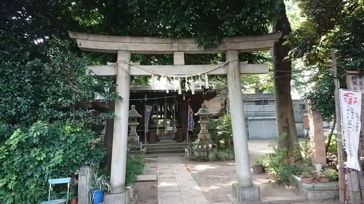 大原稲荷神社の鳥居