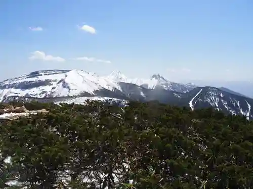 西天狗岳 石仏の景色