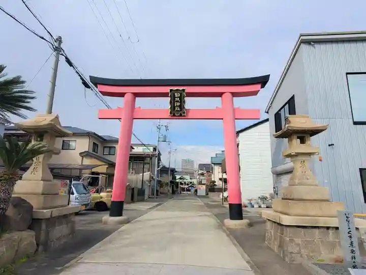 厄除の宮 駒林神社の鳥居