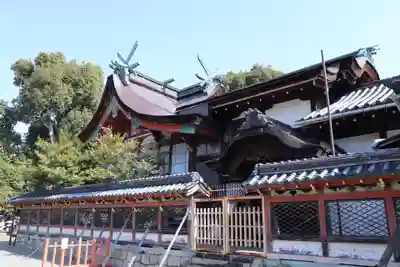百舌鳥八幡宮の本殿・本堂