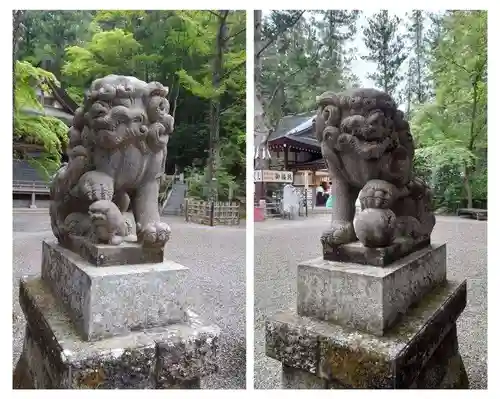 宝登山神社の狛犬