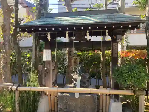 高木神社の手水舎