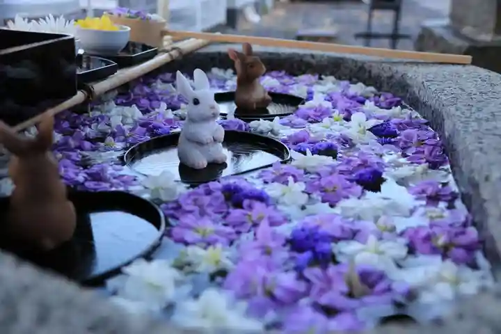 阿邪訶根神社の手水舎