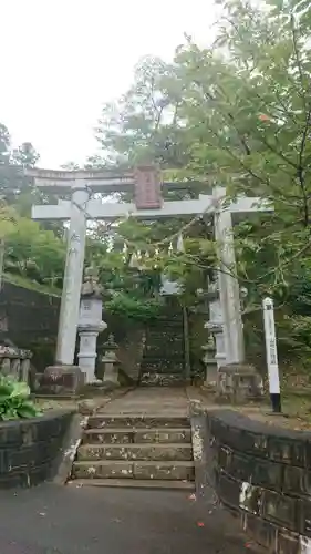 櫻田山神社の鳥居