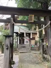 所澤神明社の鳥居