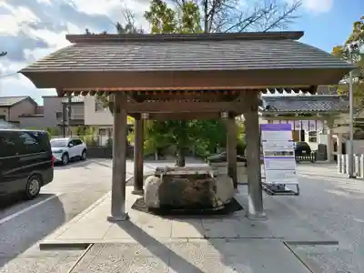桑名宗社（春日神社）の手水舎