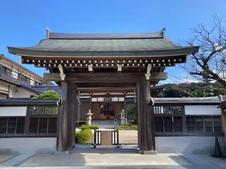 妙長寺の山門・神門