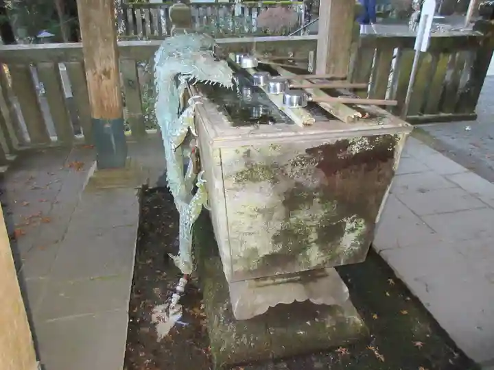 最乗寺(道了尊)の手水舎