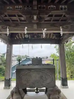 武州柿生琴平神社の手水舎