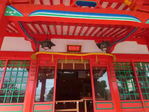 綱敷天満宮の本殿・本堂