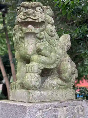 飯泉八幡神社の狛犬