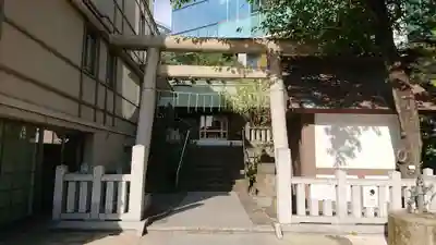  六本木天祖神社の鳥居