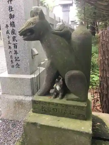 千歳神社の狛犬