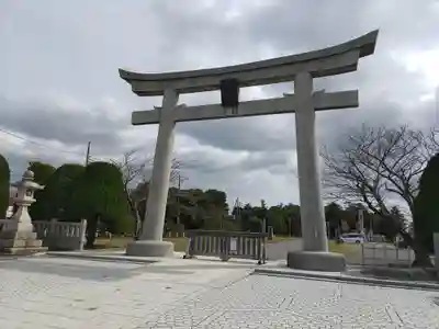 鶴谷八幡宮の鳥居