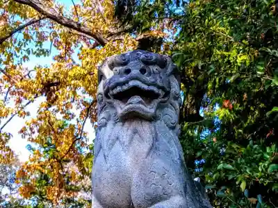 春日神社（部田春日社）の狛犬