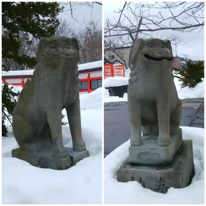 住吉神社の狛犬