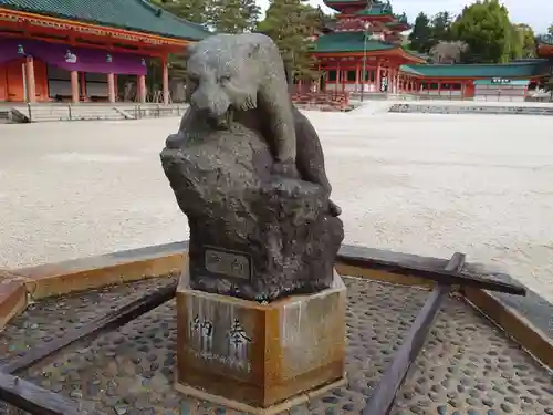 平安神宮の狛犬