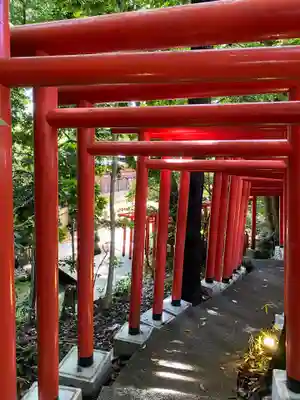 廣坂稲荷神社の鳥居