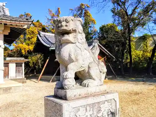 八幡宮（西田八幡宮）の狛犬