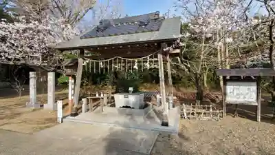 鎌数伊勢大神宮の手水舎