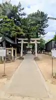 柴又八幡神社の鳥居