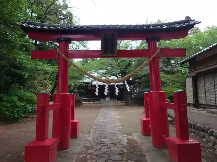 倭文神社の鳥居