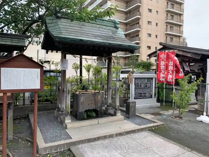 亀戸浅間神社の手水舎