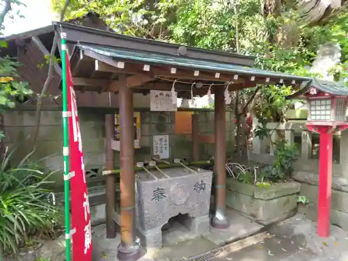 八雲神社（鎌倉・大町）の手水舎
