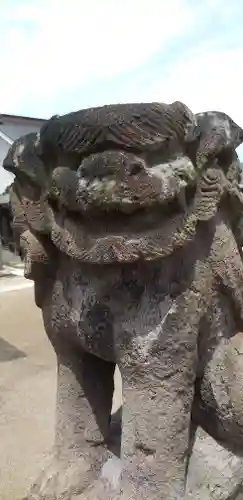 高靇神社の狛犬
