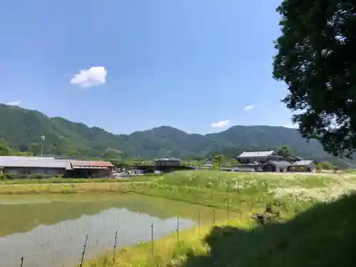 粟鹿神社の景色